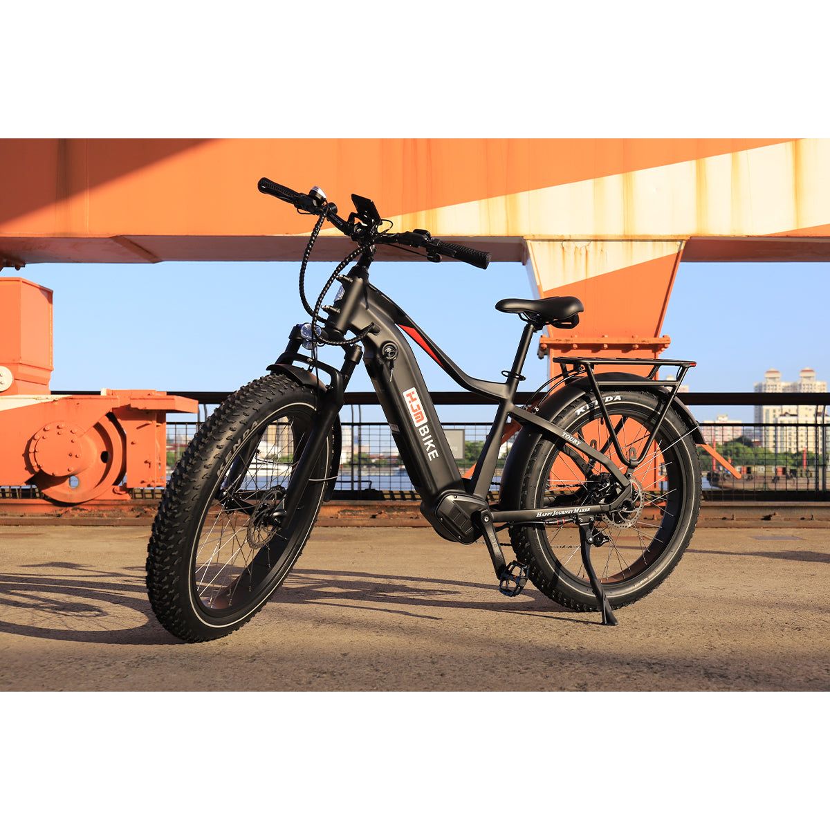 HJM Toury High Step Fat Tire EBike - EV-Riders