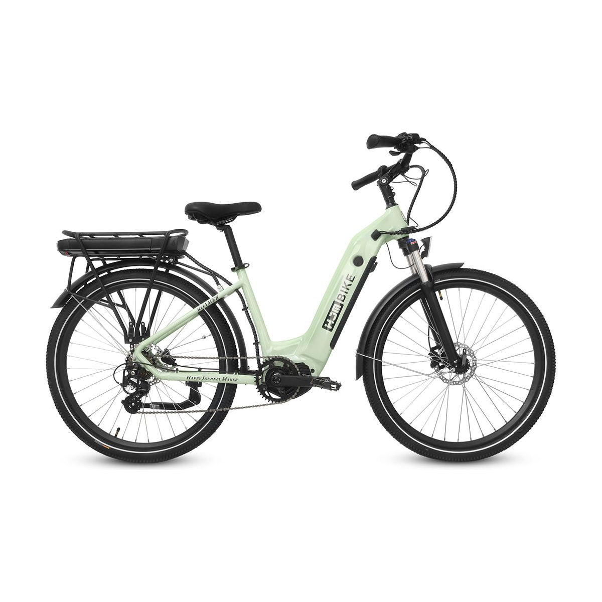 HJM Roamer Mid Drive Motor Torque Sensor Cruiser EBike - EV-Riders