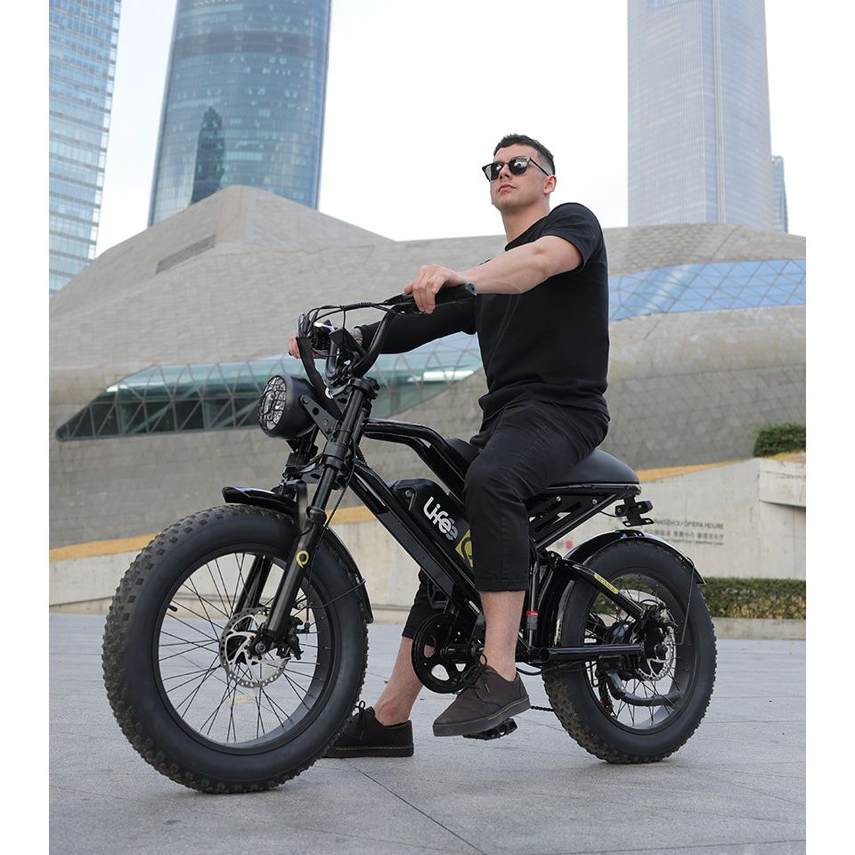 Spark   20x4.0"   Moped-Style   E-Bike - EV-Riders