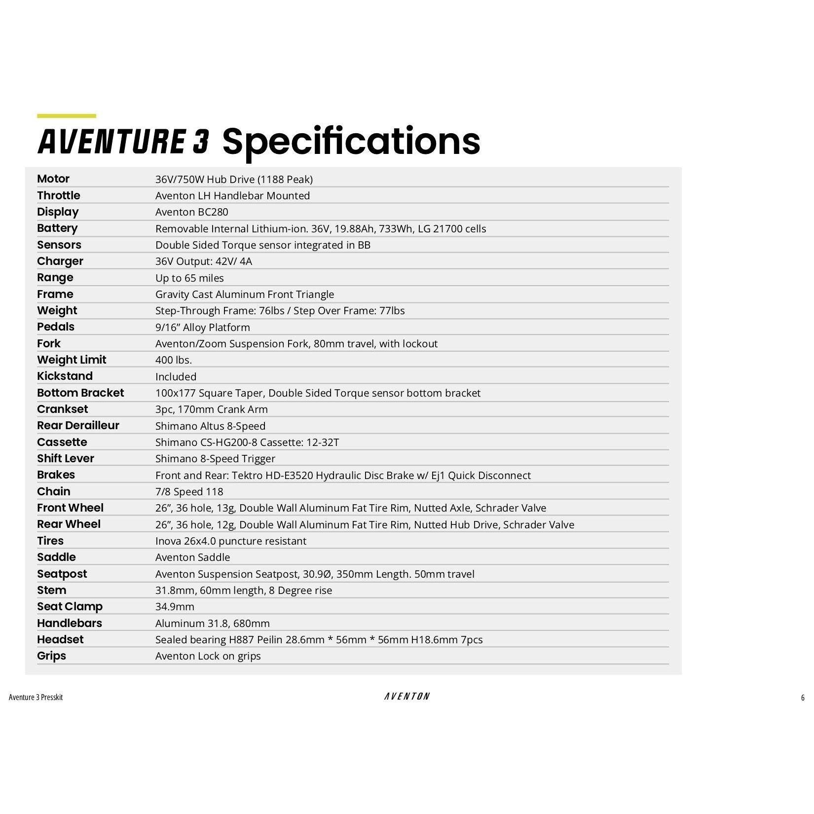 Aventon - Aventure 3 Ebike - EV-Riders